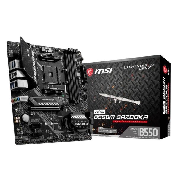 MSI Placa Base MAG B550M BAZOOKA mATX AM4