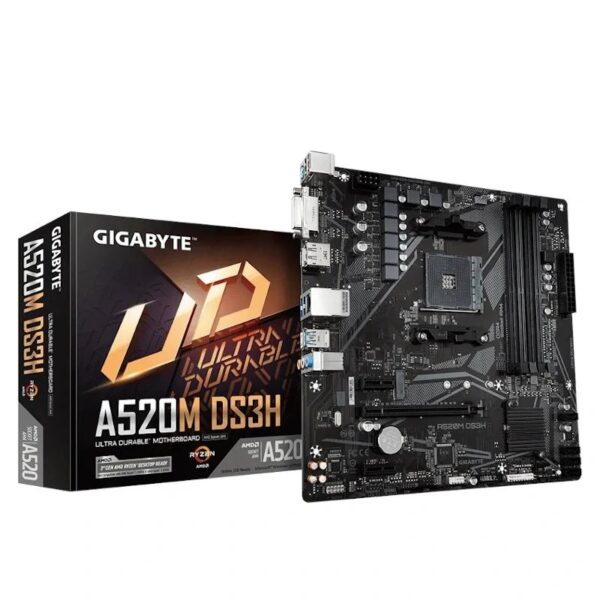 Gigabyte Placa Base A520M DS3H  mATX AM4