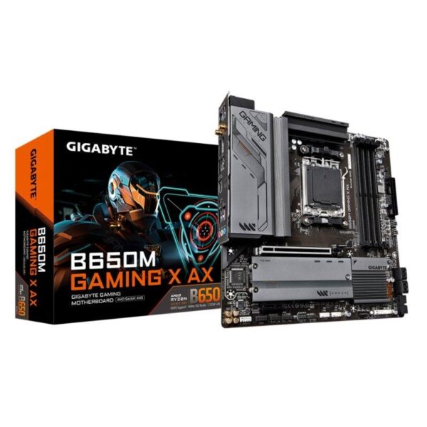 Gigabyte Placa Base B650M GAMING X AX ATX AM5