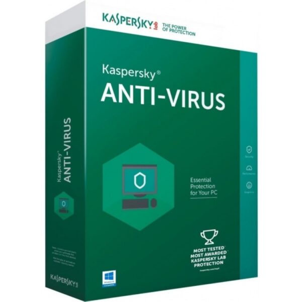 Kaspersky Antivirus  3L/1A ESD Lic.Electrónica